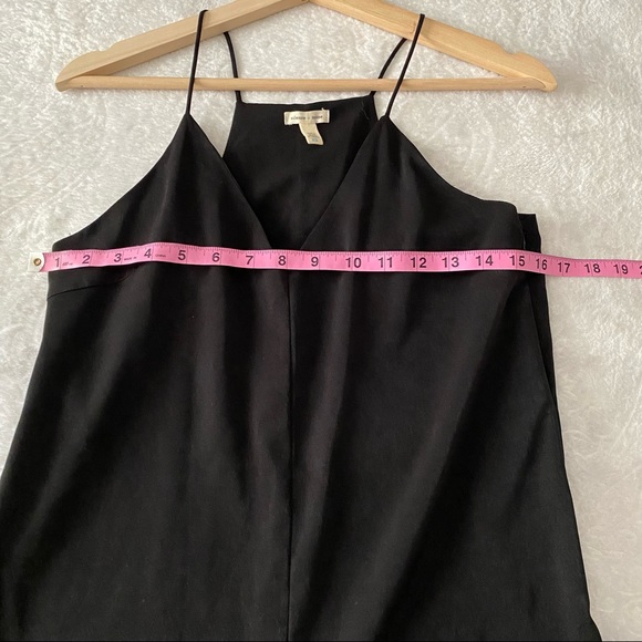 UO Silence and Noise Black Wide Cropped Leg Jumpsuit - Picture 6 of 12